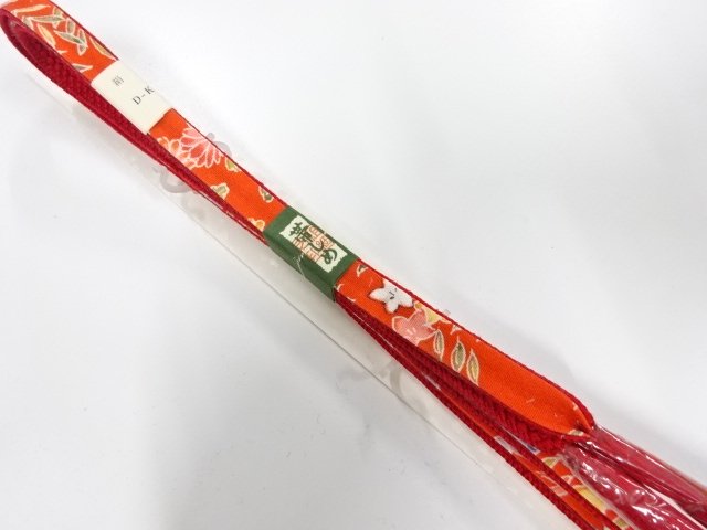 未使用品　正絹　手組帯締め